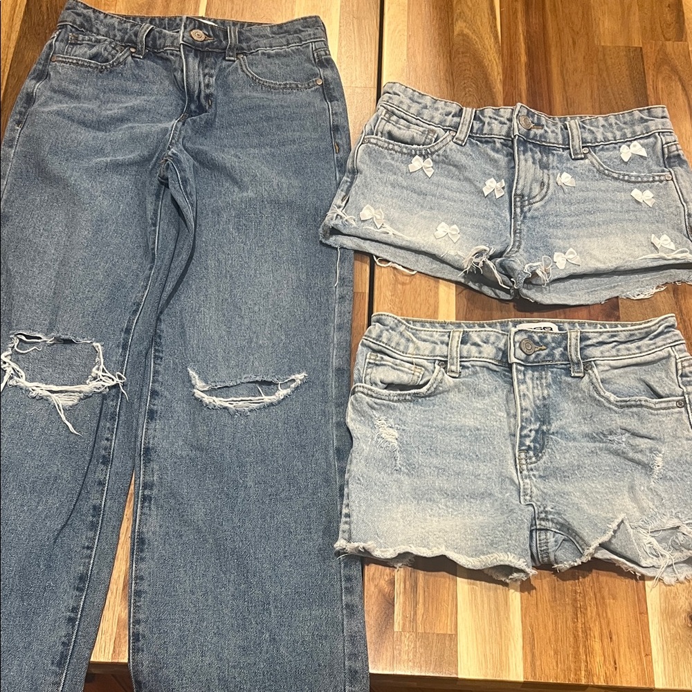 RSQ girls 3 pack denim size 10